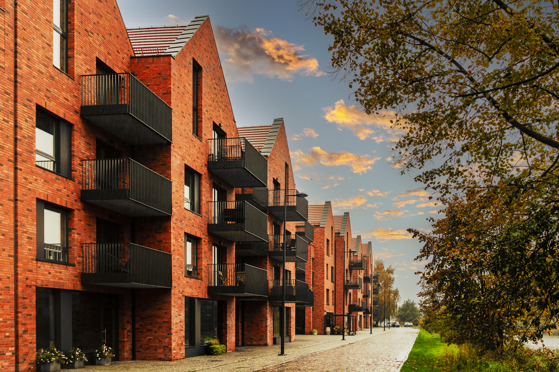Multi-dwelling apartment building along the Wasatch Front in Utah